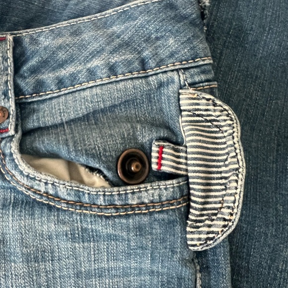 flared low rise jeans - Picture 3 of 6